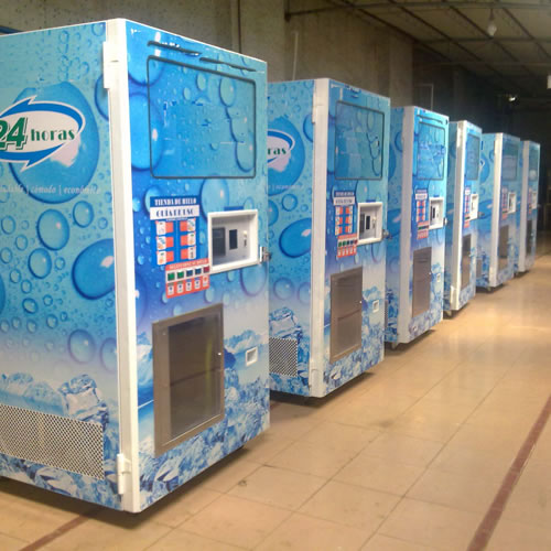 450 kg Ice Vending Machine