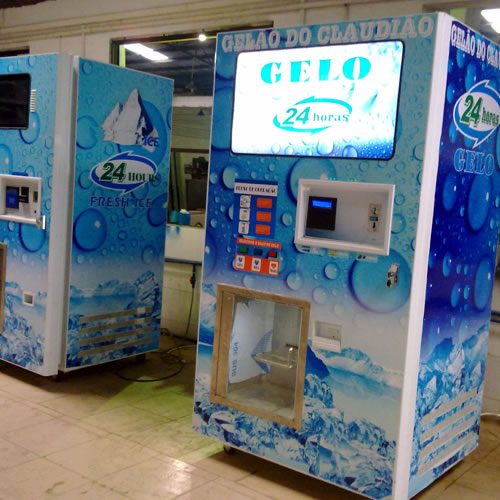 280 kg Ice Vending Machine
